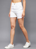 Miss Chase Women High-Rise Denim Shorts