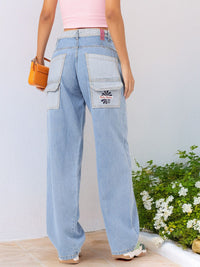 DressBerry Women Tailored Tides Baggy Fit Jeans