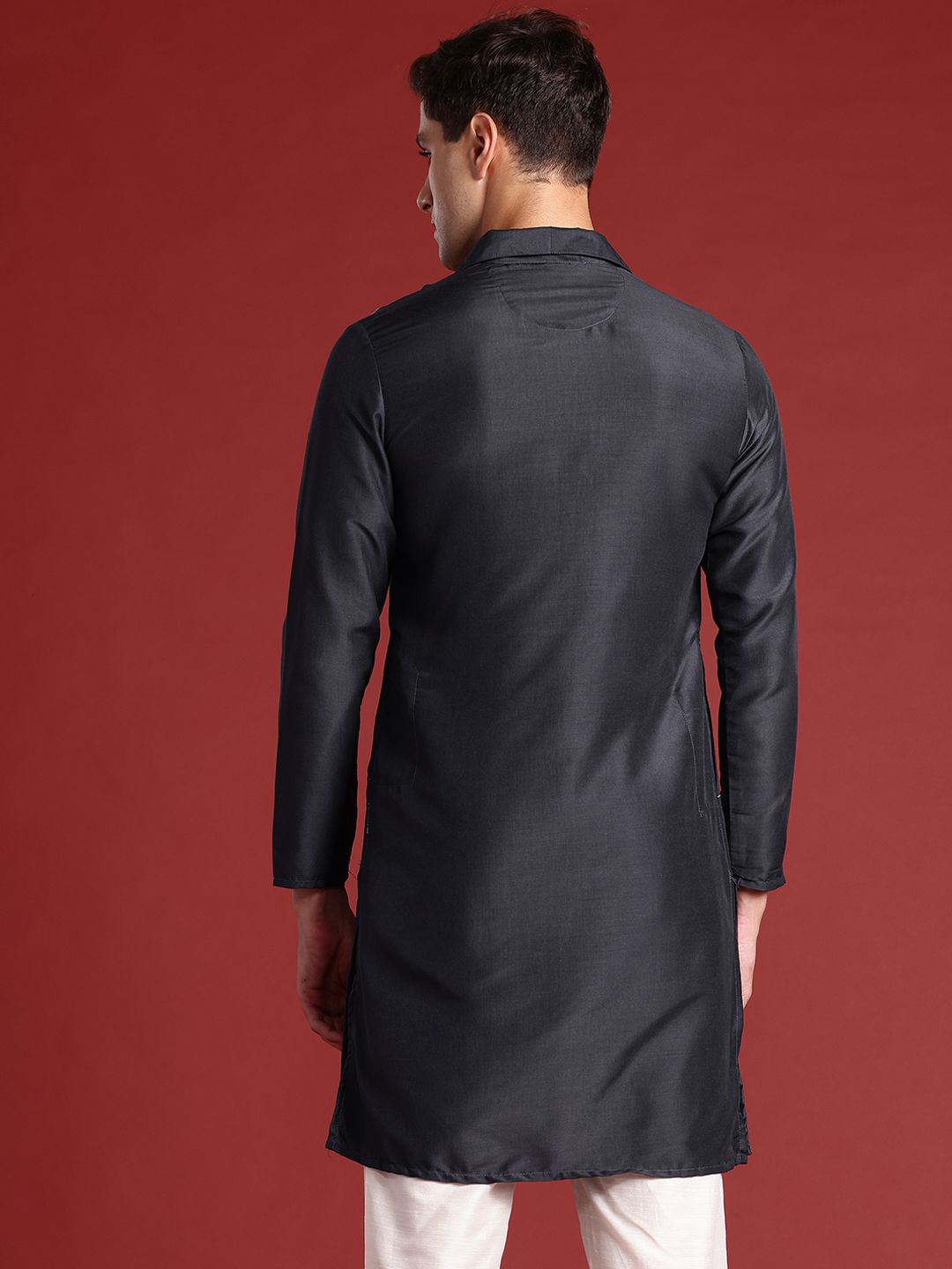 Anouk Embellished Straight Kurta