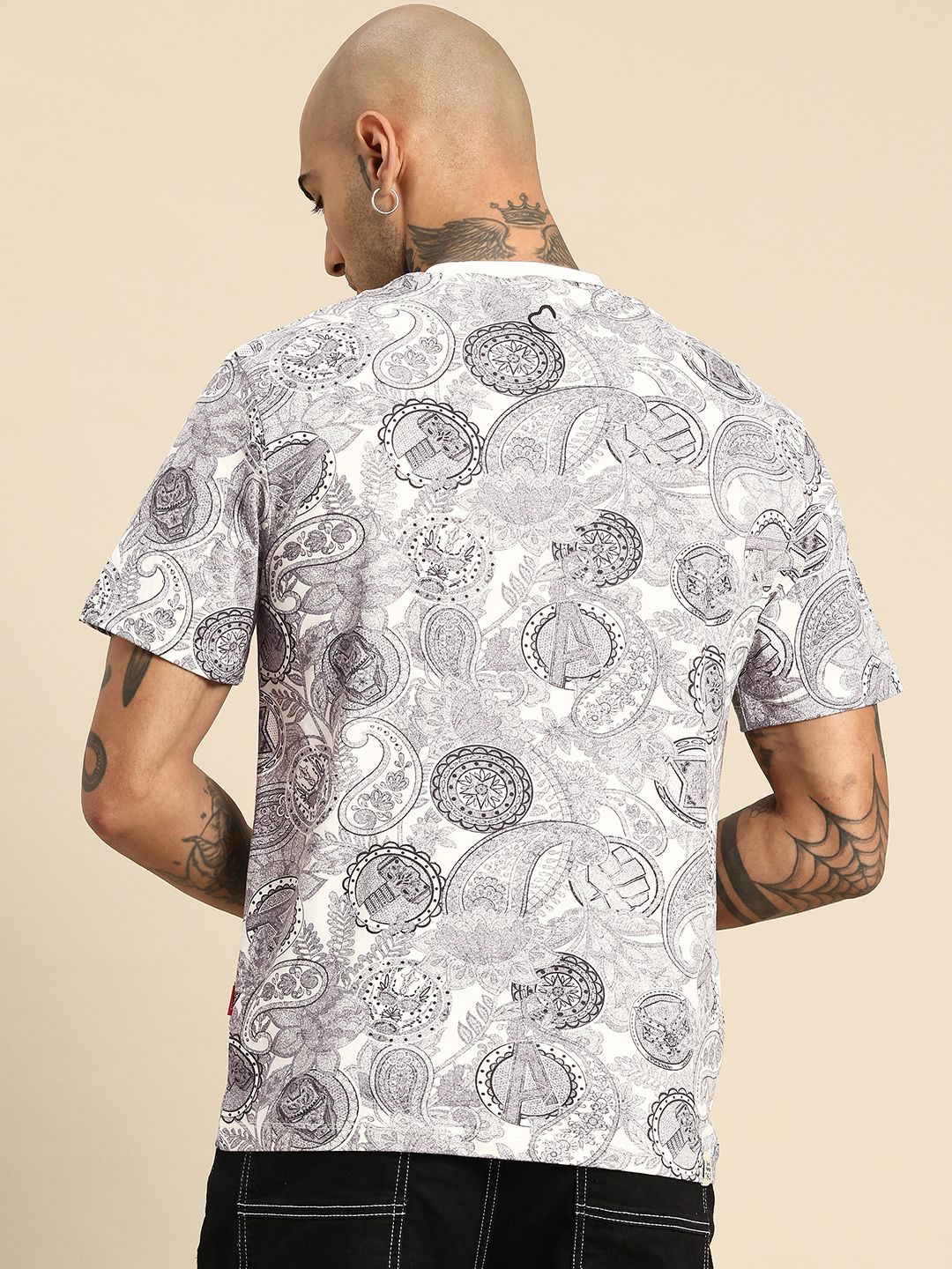 Being Human Pure Cotton Iron Man Printed T-shirt