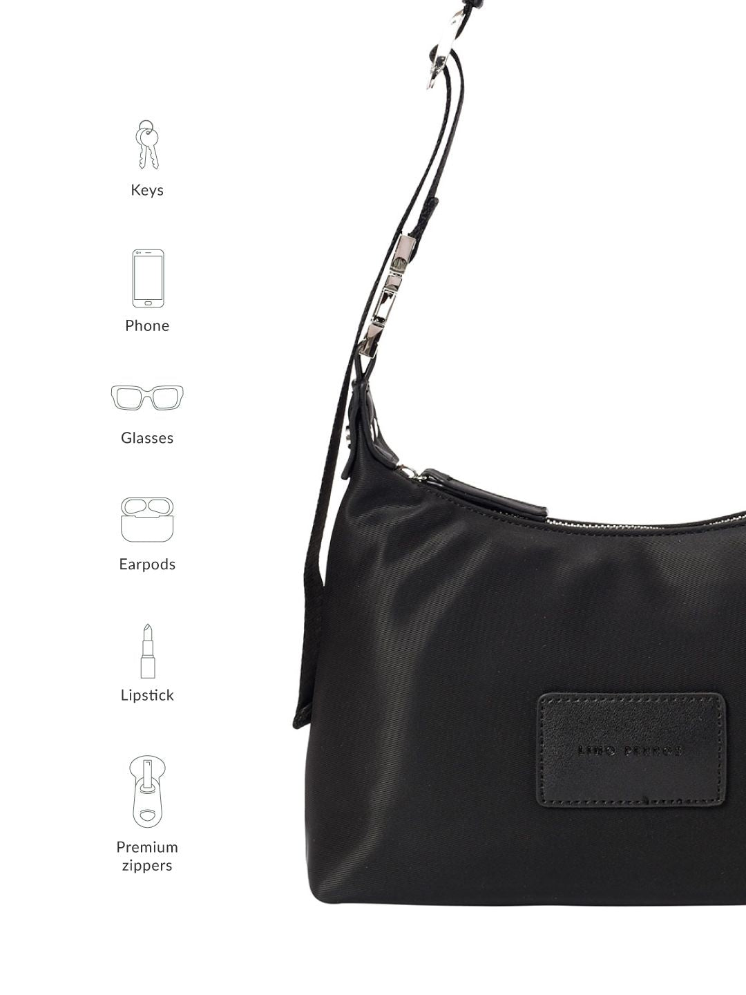 Lino Perros Structured Sling Bag