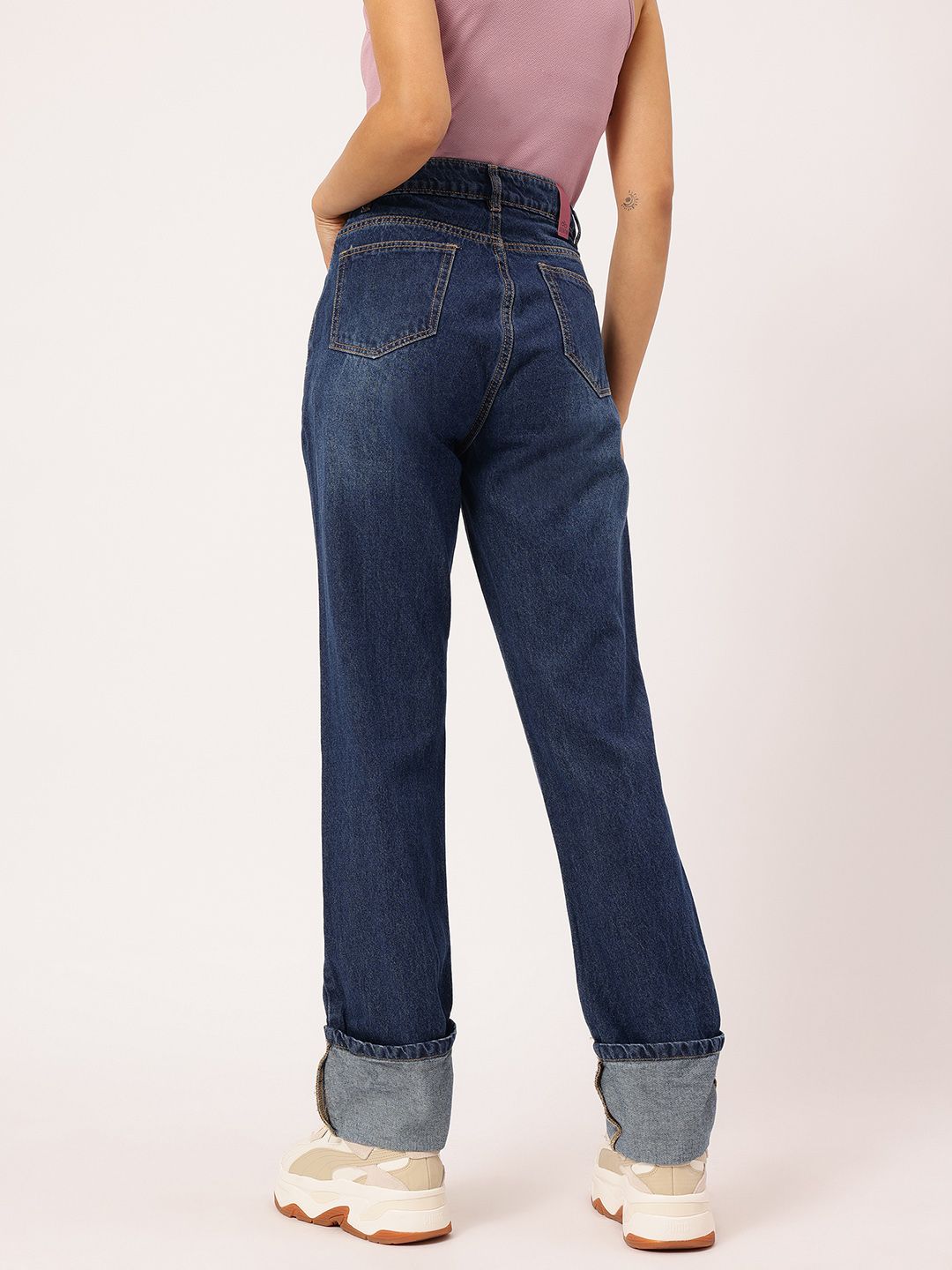 DressBerry Women Straight Fit Jeans