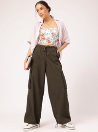 DressBerry Women Whirl Win Parachute Trousers