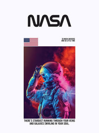 Bewakoof Men White Printed Oversized Pure Cotton T-shirt