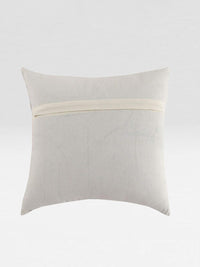 STITCHNEST White & Blue Set of 5 Geometric Square Cushion Covers