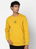 SPYKAR Round Neck Cotton Sweatshirt