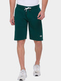 Being Human Men Teal Solid Regular Fit Sports Shorts