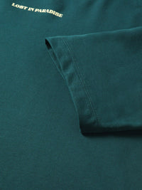 THE BEAR HOUSE Graphic Printed Round Neck Cotton Oversized T-shirt