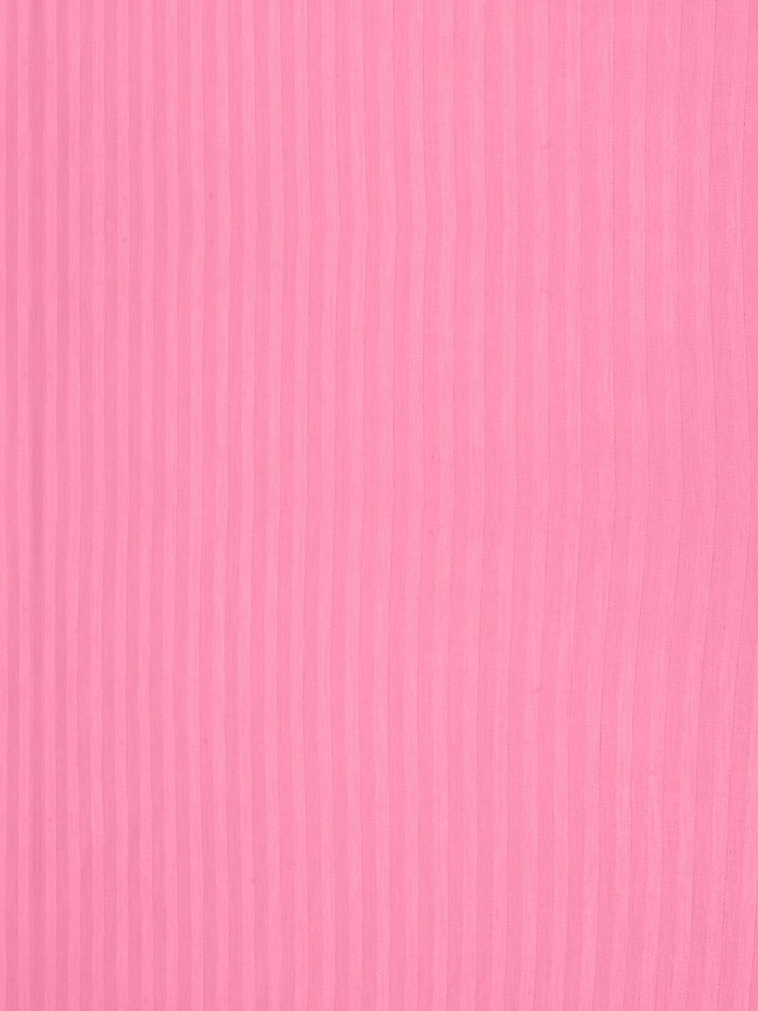 TEAL BY CHUMBAK Pink Printed 210 TC Queen Bedsheet with 2 Pillow Covers