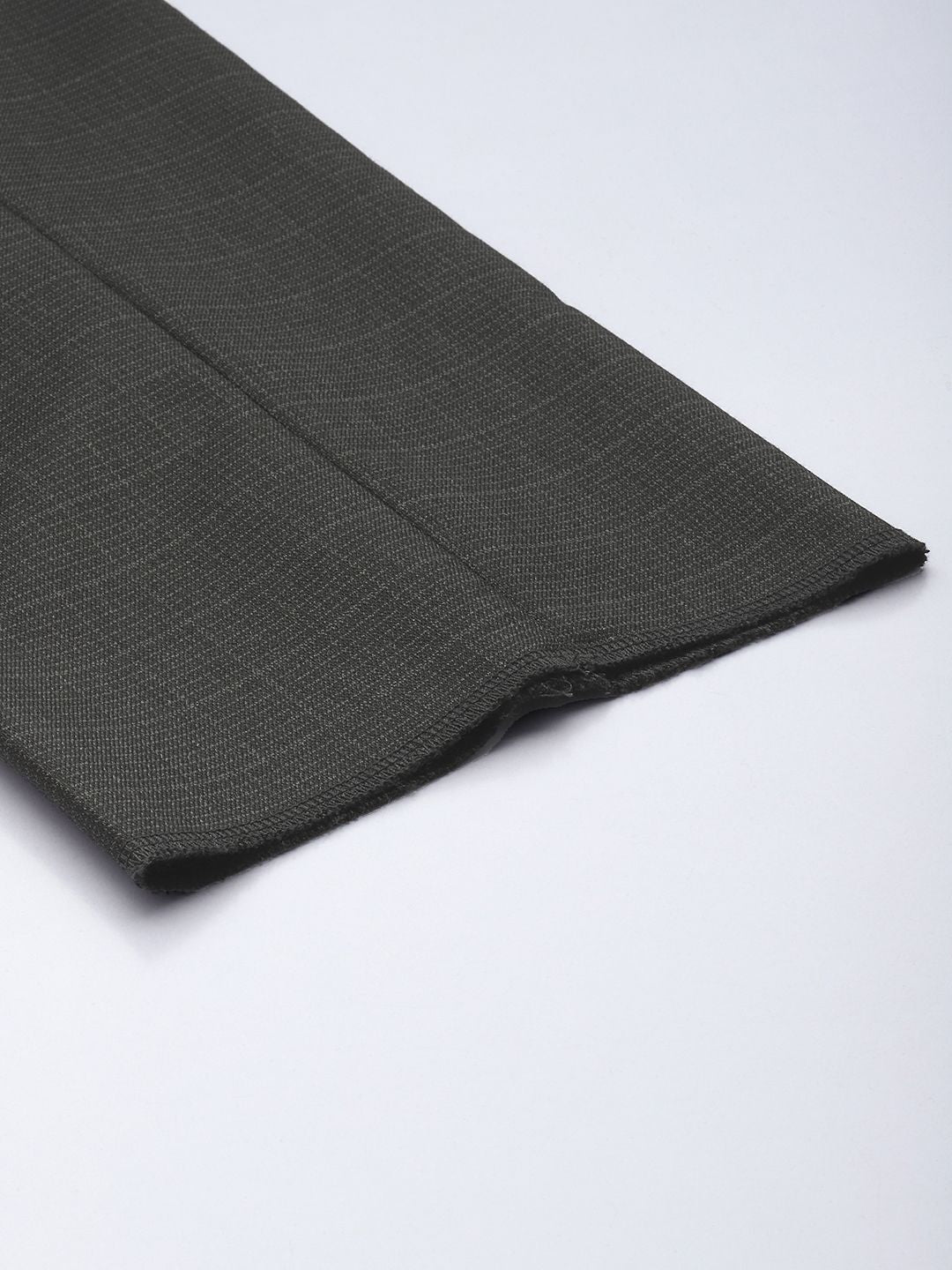 Raymond Men Checked Slim Fit Formal Trousers