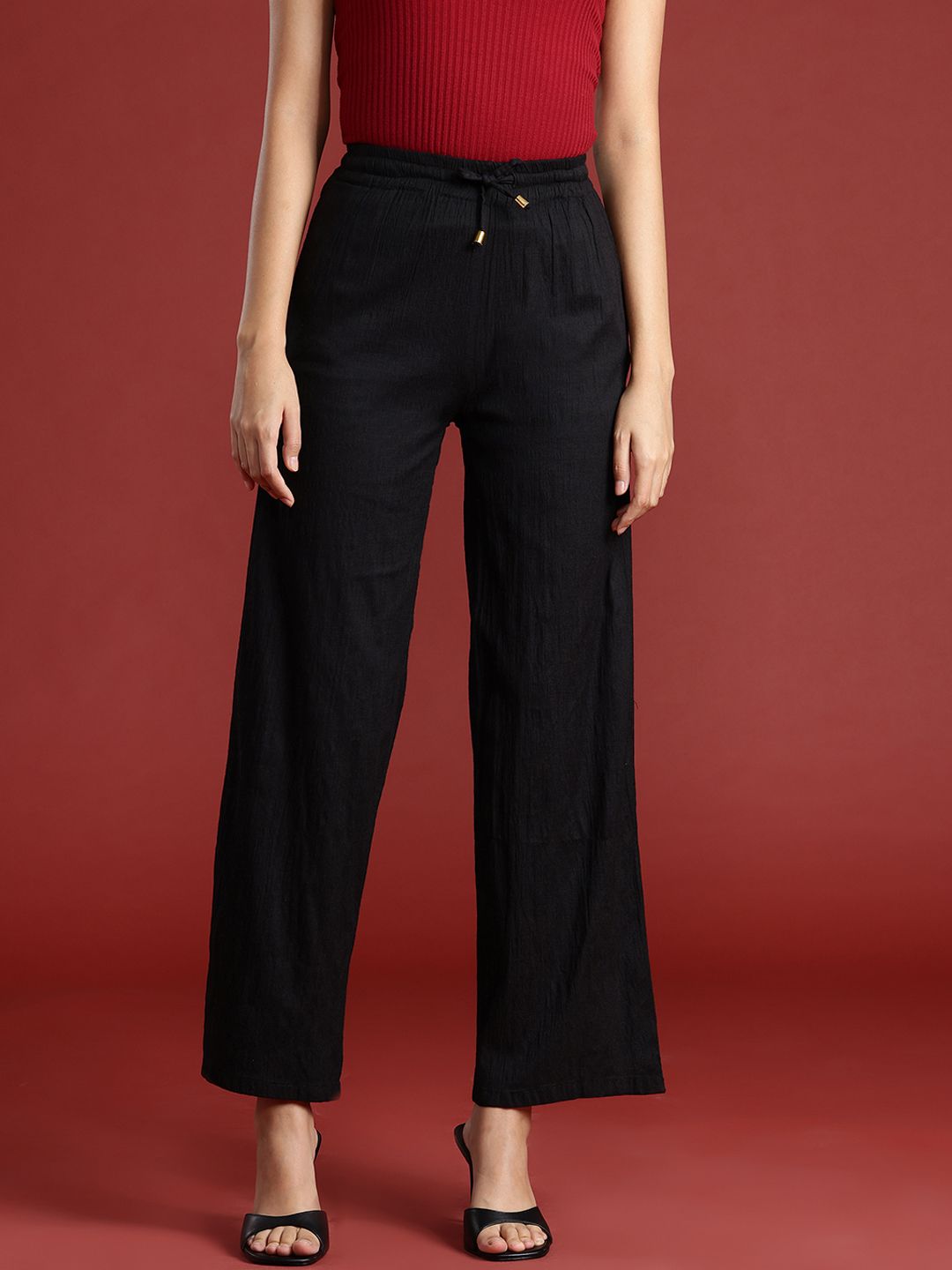 all about you Women High-Rise Trousers