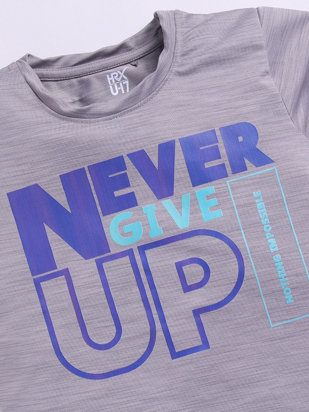 HRX by Hrithik Roshan Boys Typography Printed T-shirt