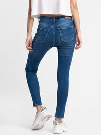 SPYKAR Women Blue Slim Fit Light Fade Jeans