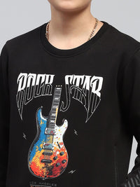 Monte Carlo Boys Typography Print Sweatshirt