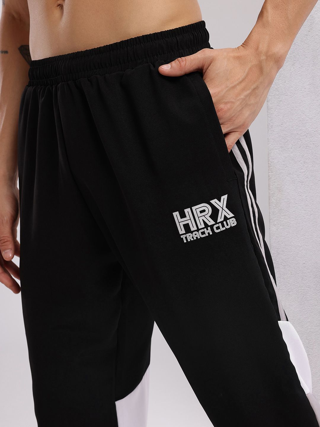 HRX by Hrithik Roshan Men Colourblocked Running Joggers