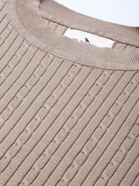 Mr Bowerbird Tailored Fit Cable Knit Pullover