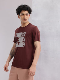 HRX by Hrithik Roshan Men Typography Printed Rapid-Dry Training T-shirt