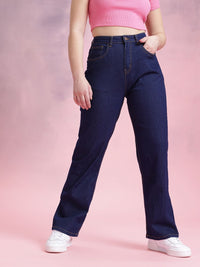 DressBerry Women Straight Fit Stretchable Jeans