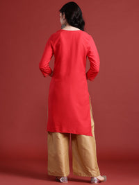 Anouk Indie Florals Foil Print Kurta