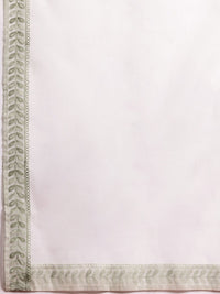 Indo Era Women Floral Embroidered Thread Work Kurta With Trousers & Dupatta