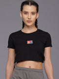 HRX by Hrithik Roshan Tie-Up Detail Lifestyle T-shirt