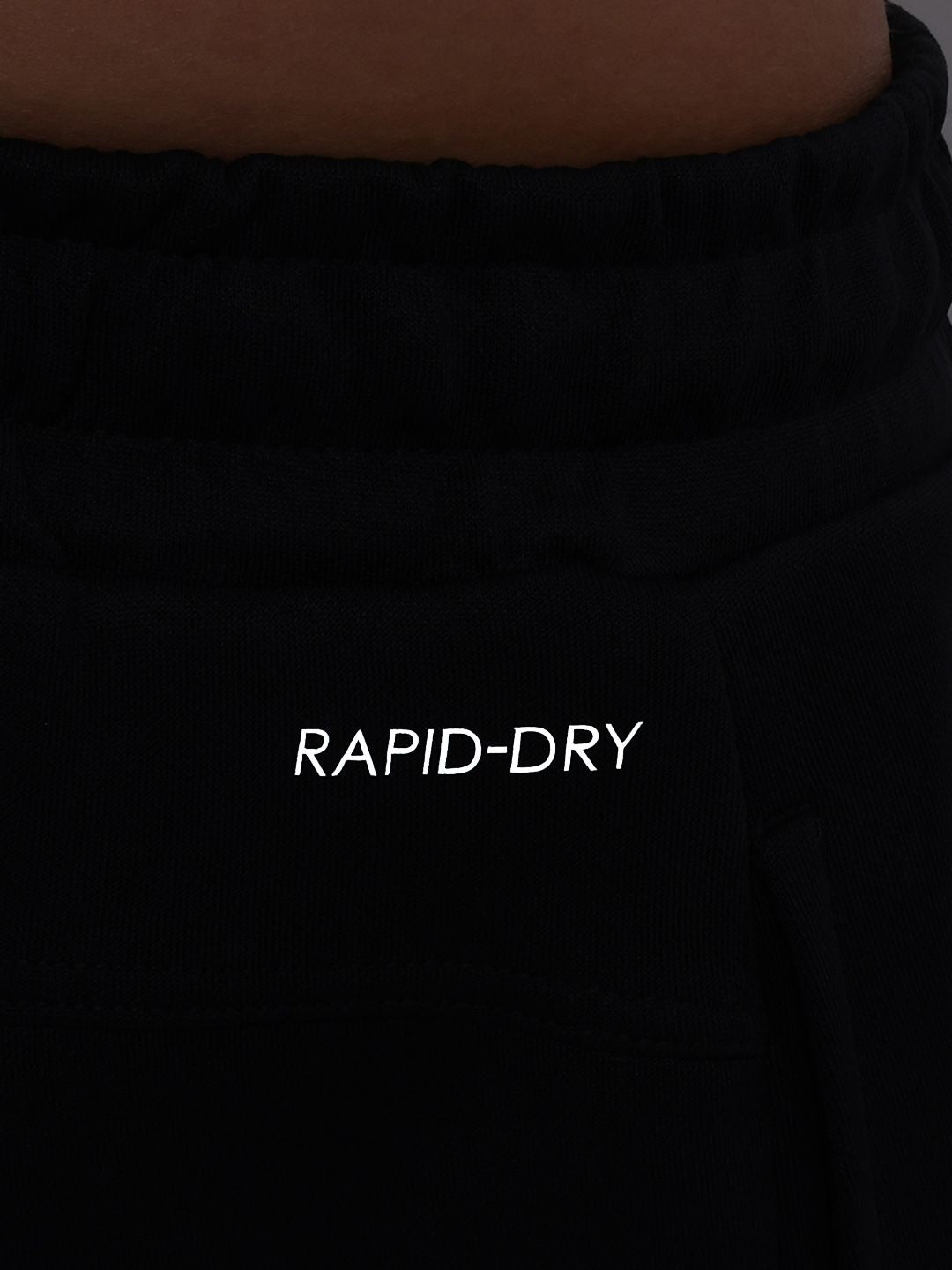 HRX by Hrithik Roshan Men Brand Logo Printed Mid-Rise Rapid-Dry Training Shorts