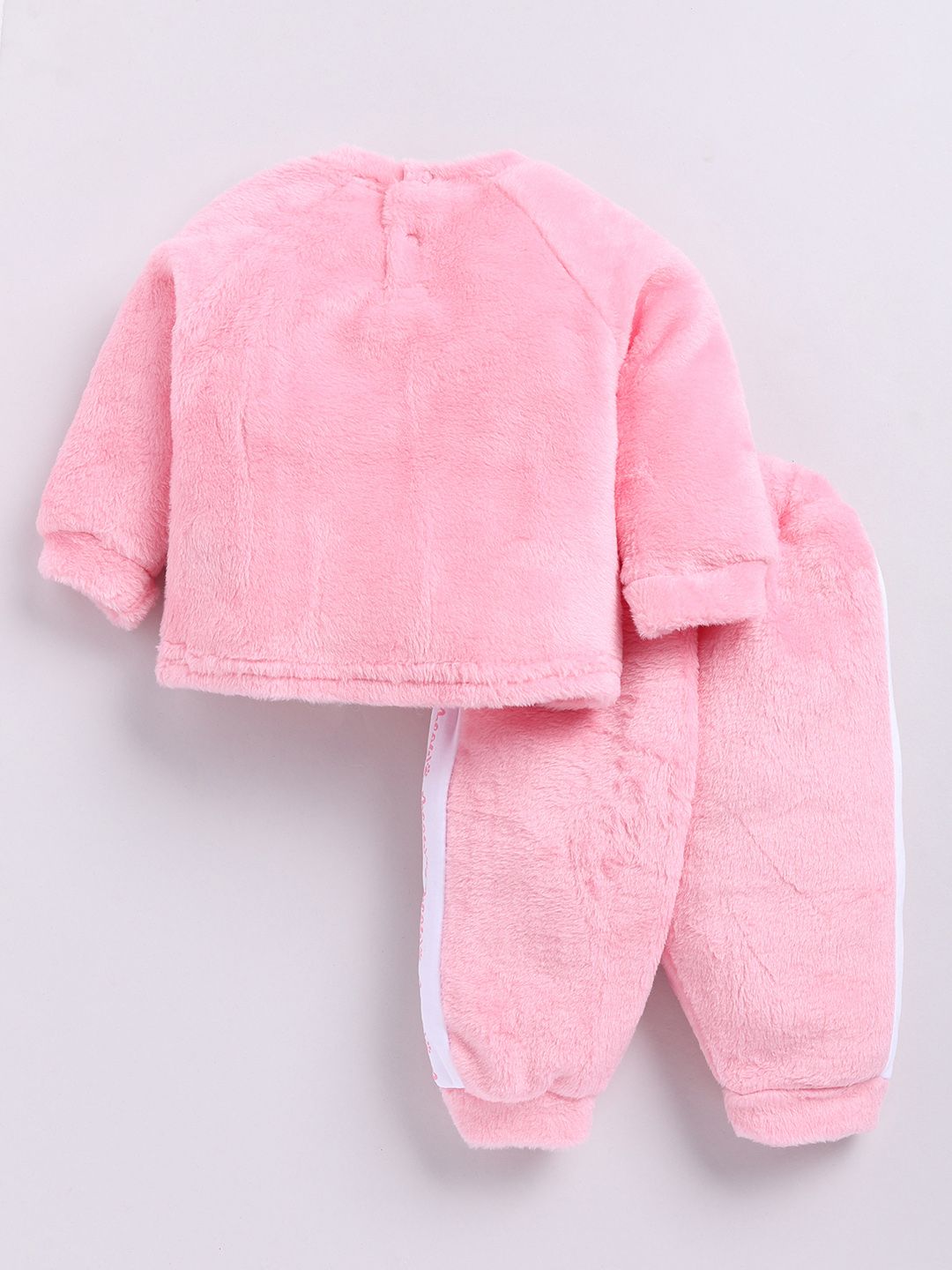 Moms Love Infant Girls Embroidered Sweatshirt With Joggers