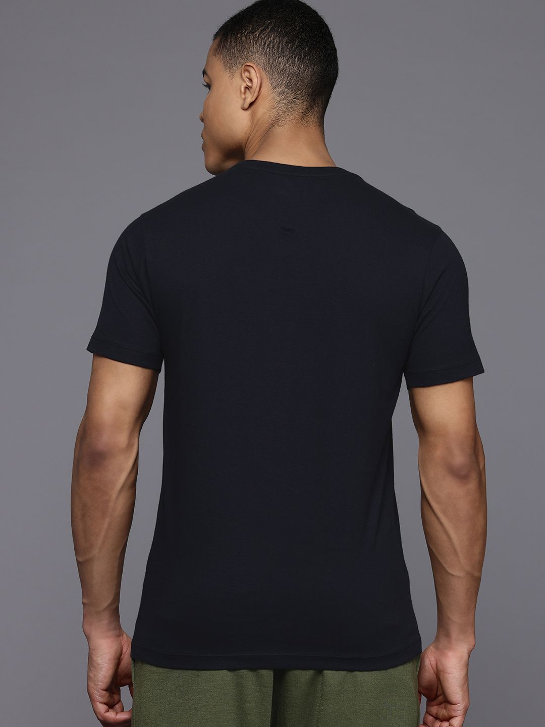 HRX by Hrithik Roshan Printed Pure Cotton T-shirt