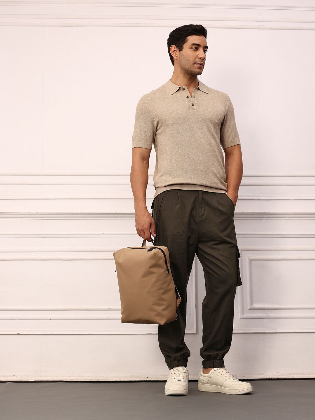 Mr Bowerbird Men Cotton Linen Cargos