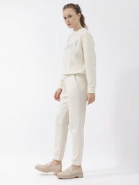 RAREISM Women Mid-Rise Slim-Fit Cotton Joggers