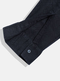 Monte Carlo Boys Textured Casual Smart Fit Shirt