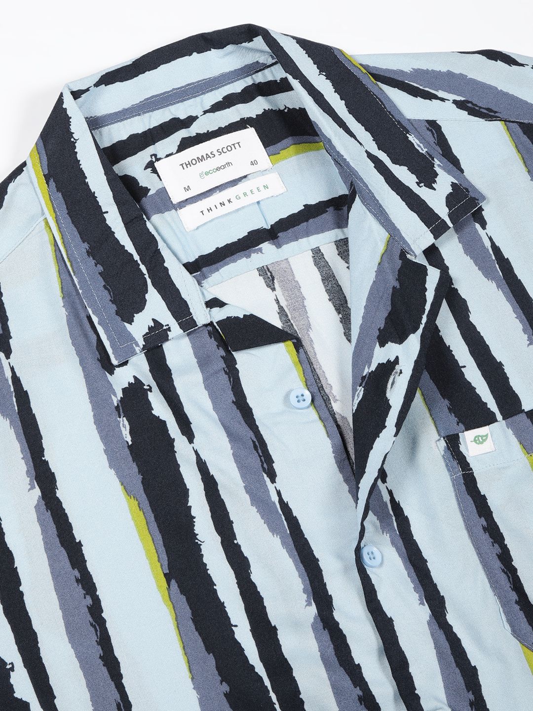 Thomas Scott Men Smart Printed Casual Shirt