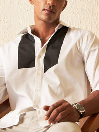 DENNISON Smart Slim Fit Cotton Casual Shirt