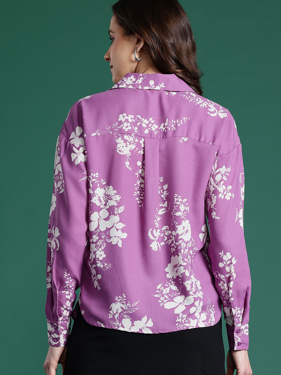 DressBerry Women Floral Printed Casual Shirt