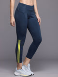 HRX by Hrithik Roshan Women Rapid Dry High Rise Slim Fit Cropped Training Tights