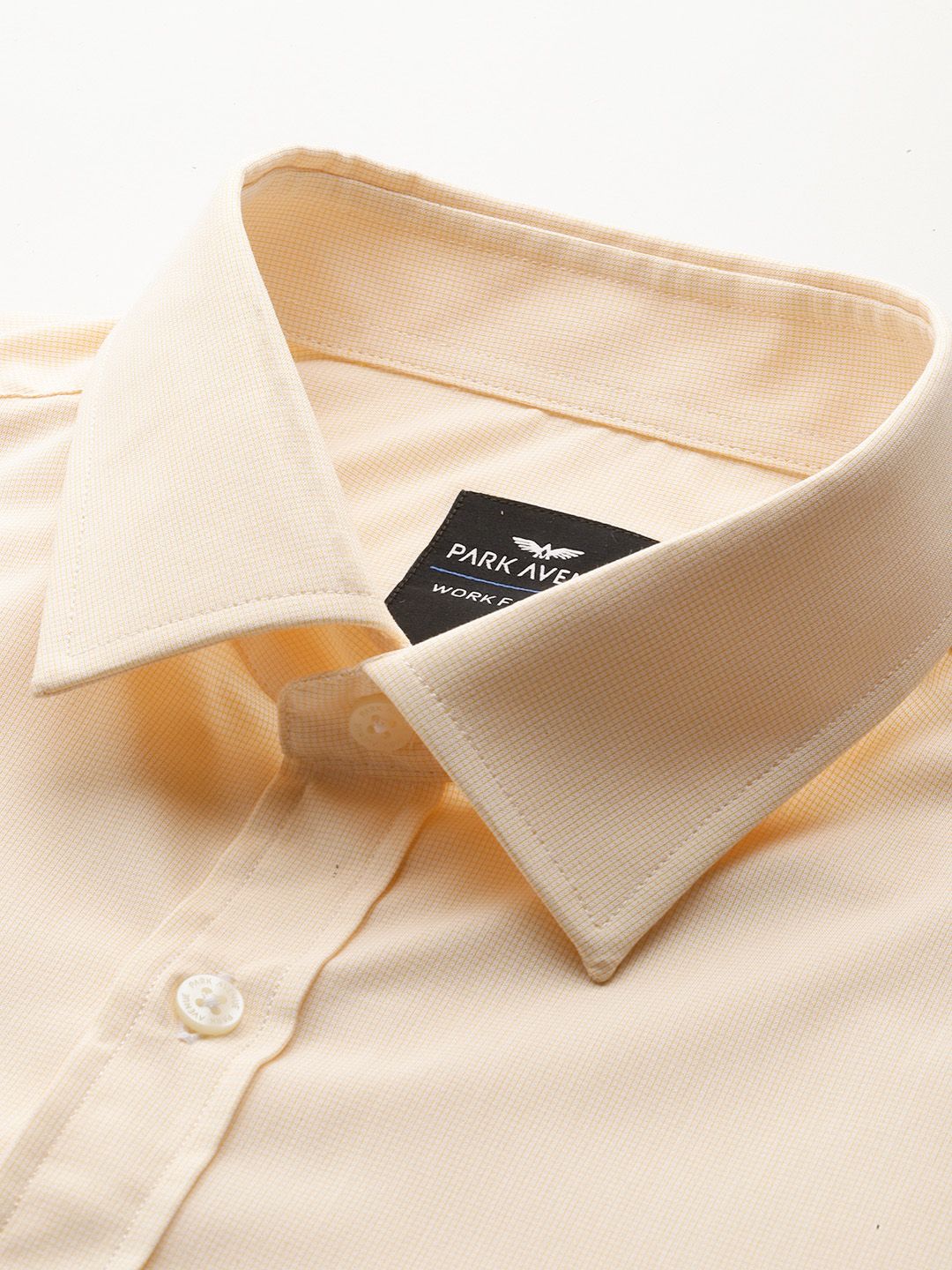 Park Avenue Slim Fit Micro Checks Formal Shirt