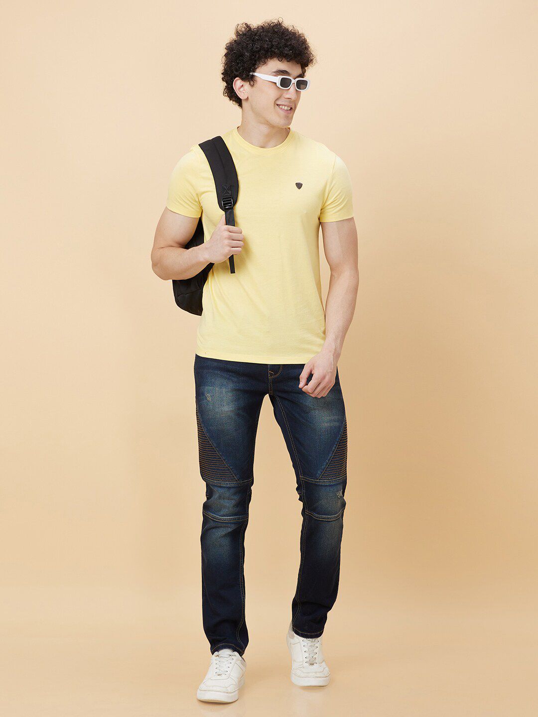 Being Human Round Neck Casual Pure Cotton T-shirt