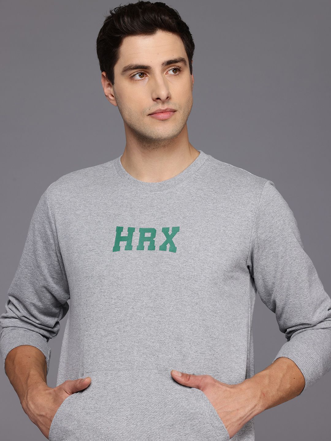 HRX by Hrithik Roshan Printed Sweatshirt