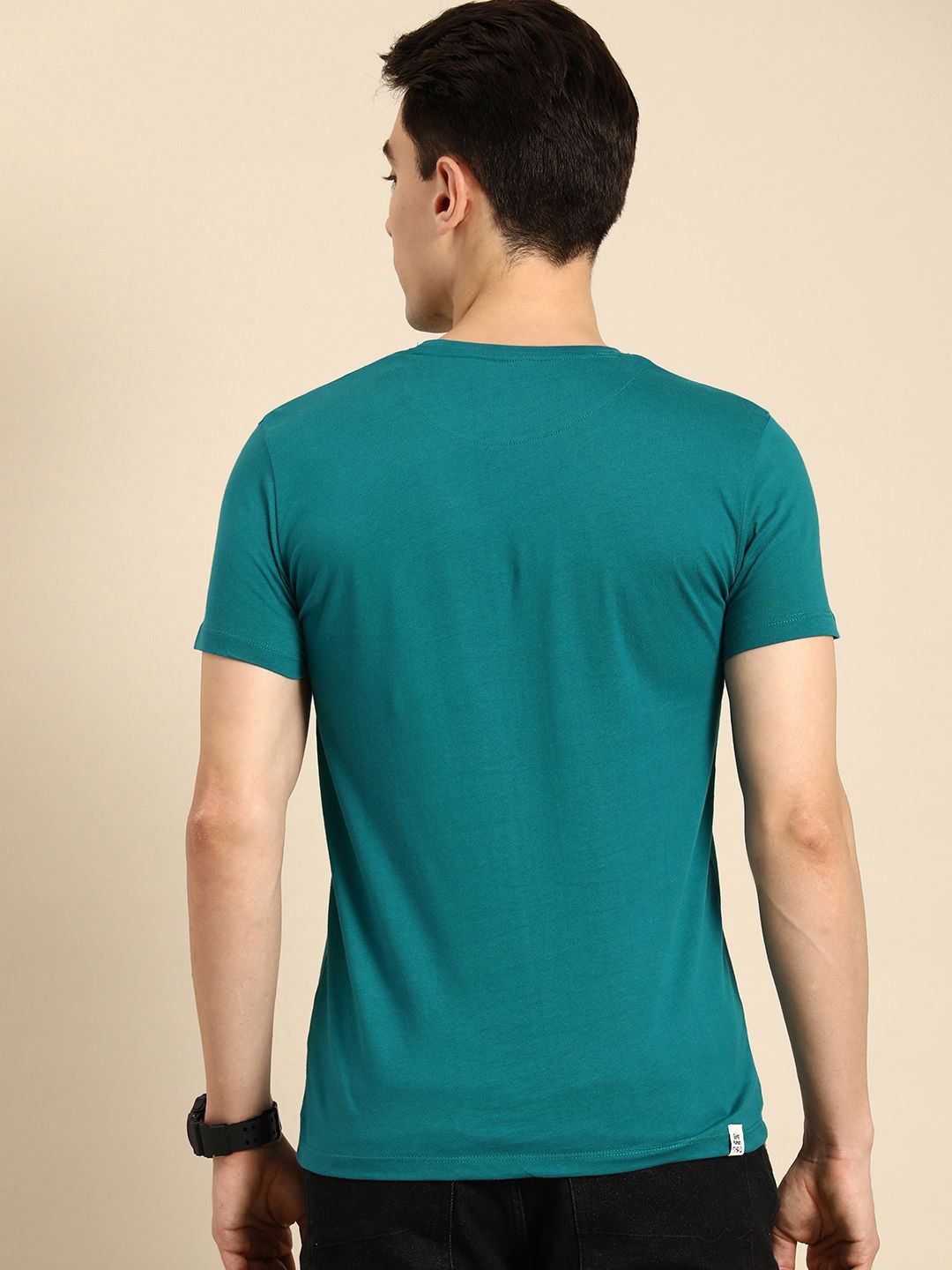 Being Human Men Typography Printed Pure Cotton T-shirt