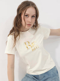 RAREISM Women High Neck Pockets T-shirt