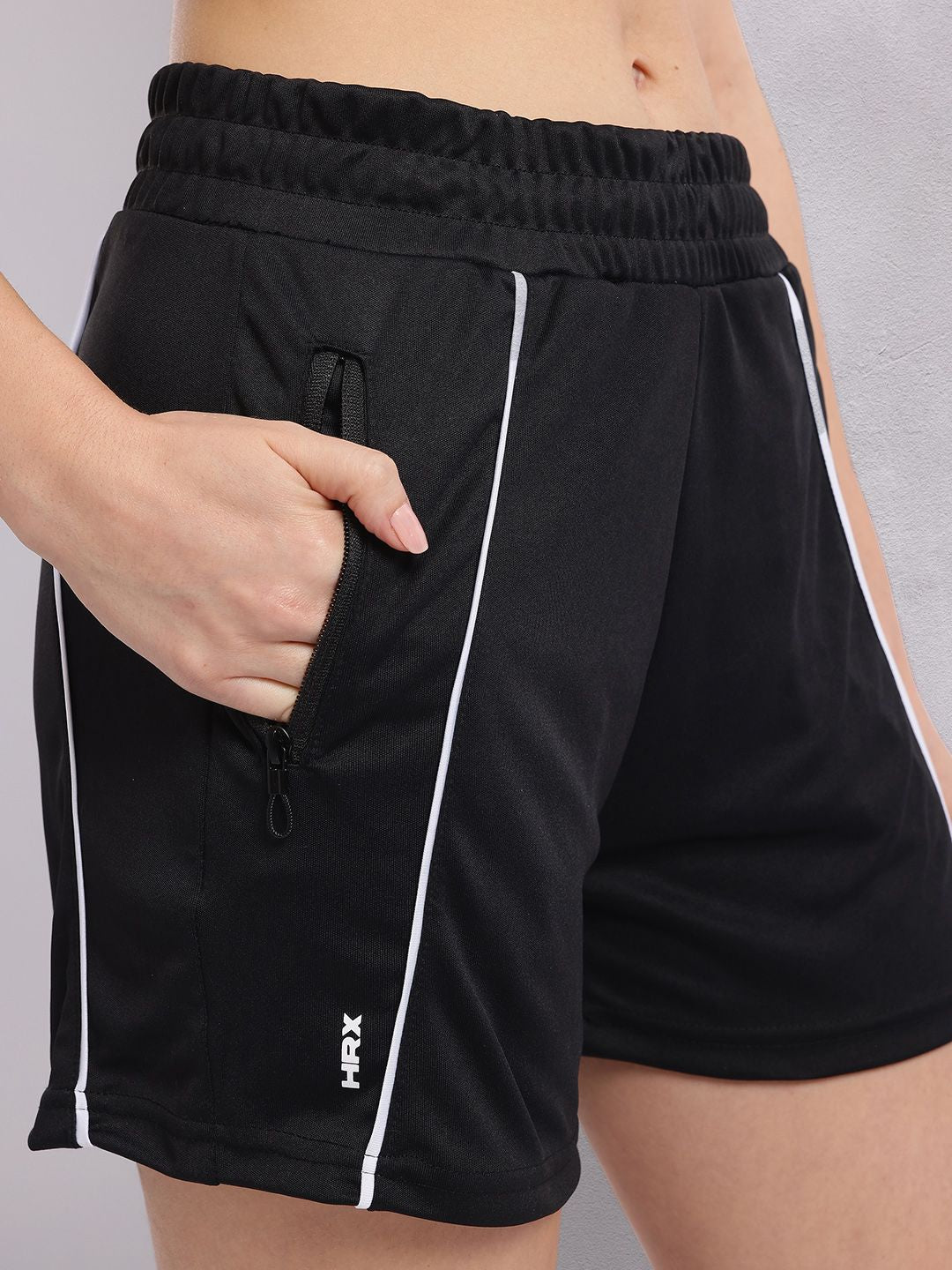 HRX by Hrithik Roshan Women Piping Detail Training Shorts