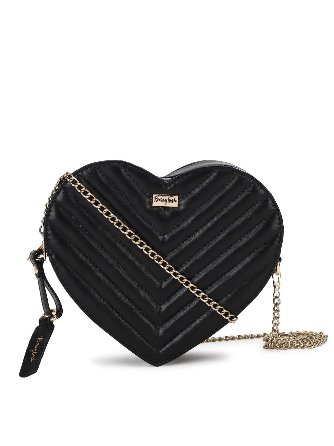 Berrylush Structured Sling Bag with Quilted