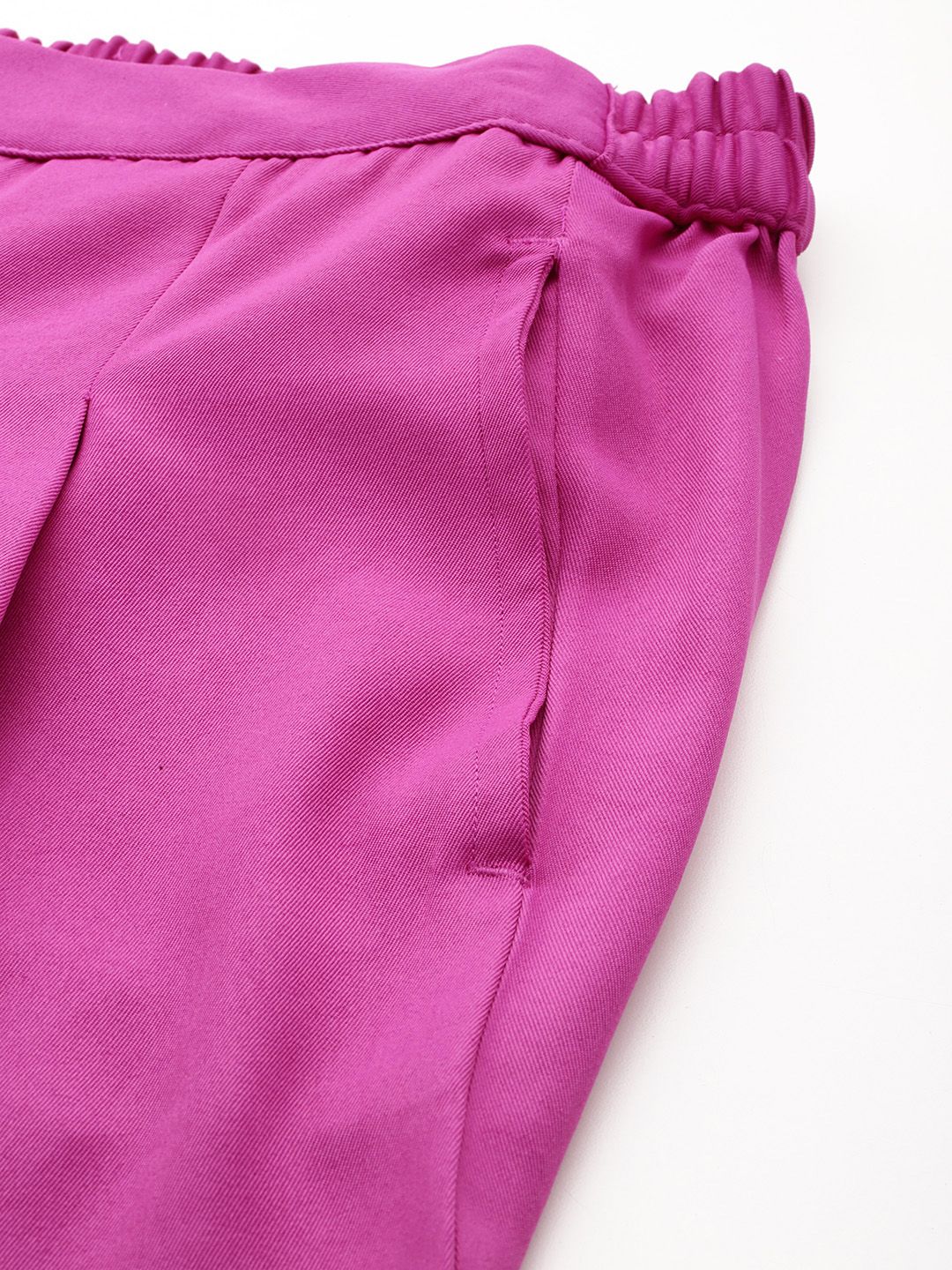 DressBerry Women Pleated Wide Leg Trousers