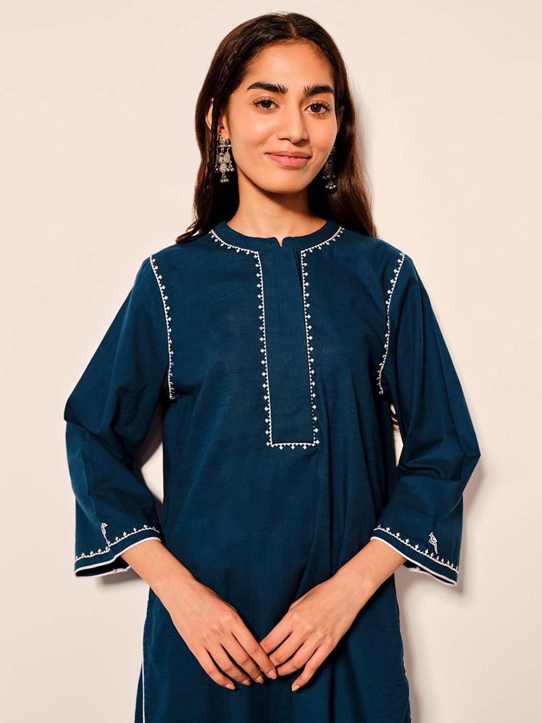 Global Desi Embroidered Tunic