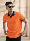 Powerlook Men Polo Collar T-shirt