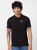 SPYKAR Polo Collar Slim Fit Cotton T-Shirt