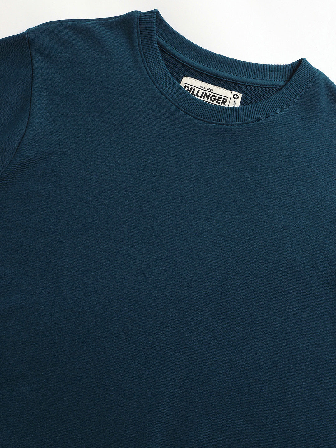 DILLINGER Men Solid Ultra Soft Drapey Cotton T-Shirt