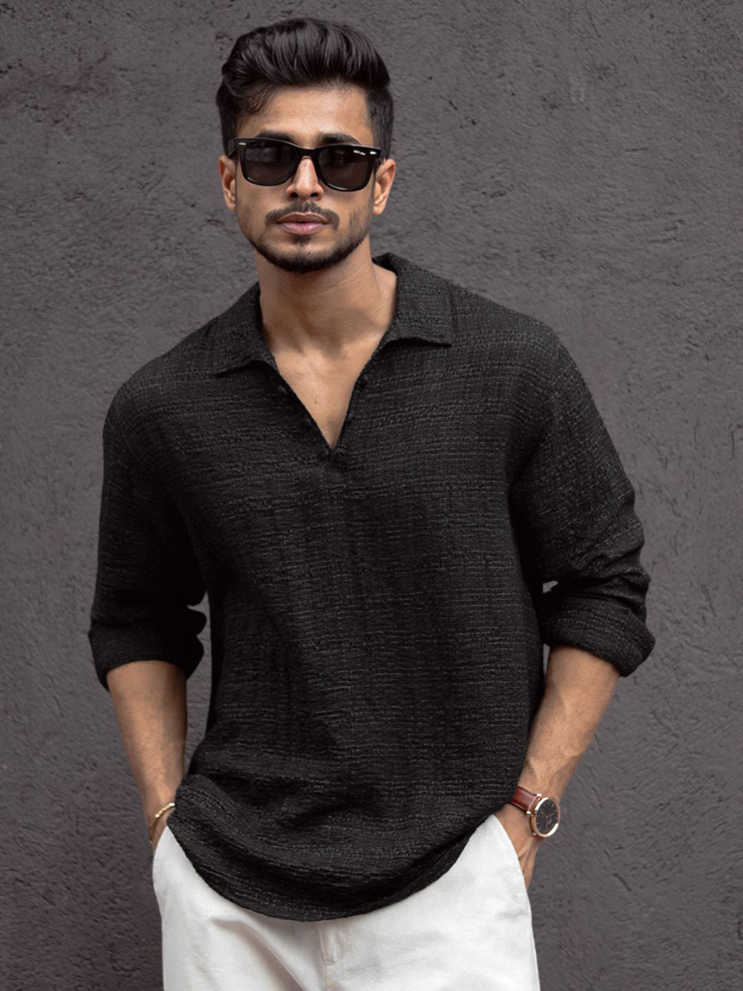 Powerlook Men Opaque Casual Shirt