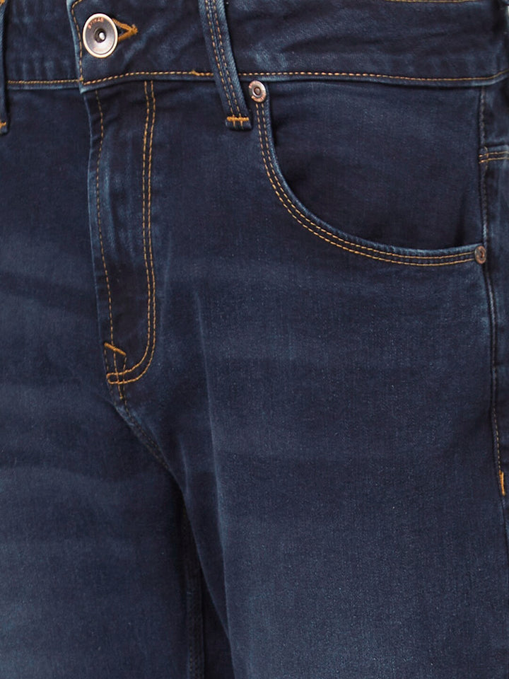 SPYKAR Men Slim Fit Narrow Light Fade Low-Rise Stretchable Jeans