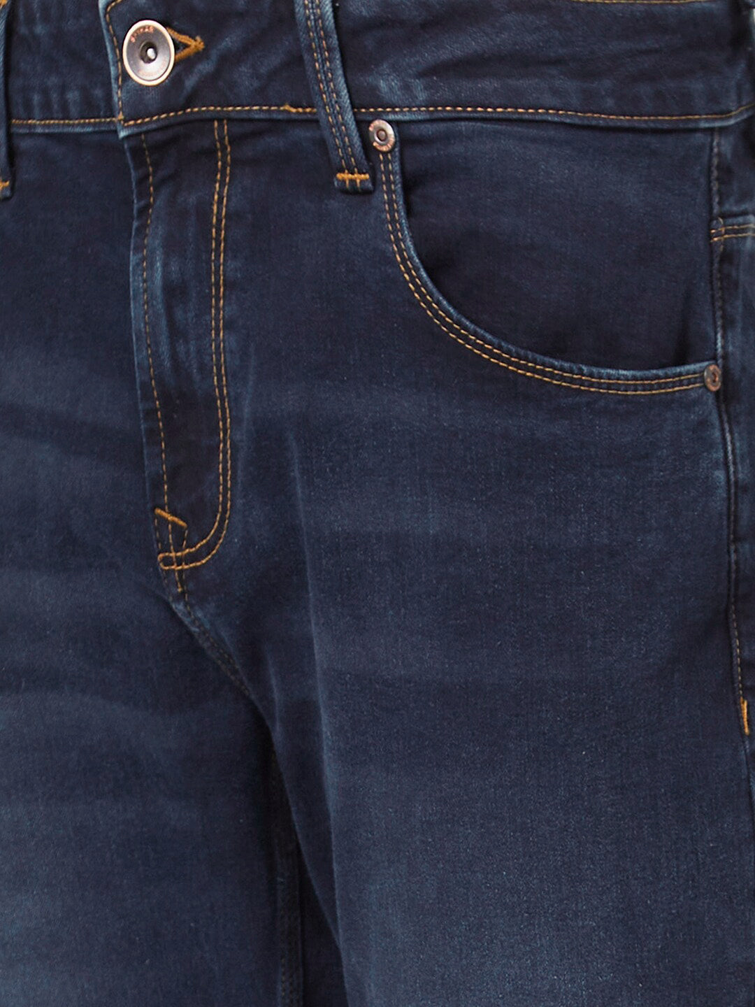 SPYKAR Men Slim Fit Narrow Light Fade Low-Rise Stretchable Jeans
